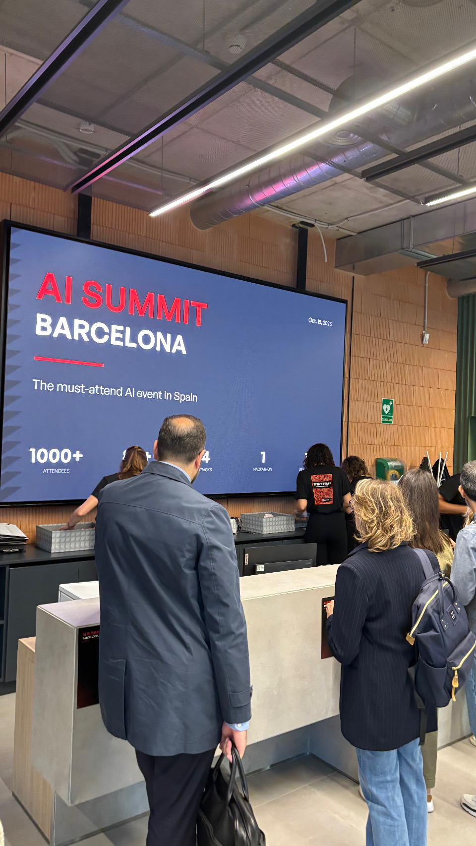 AI Summit Barcelona pitch