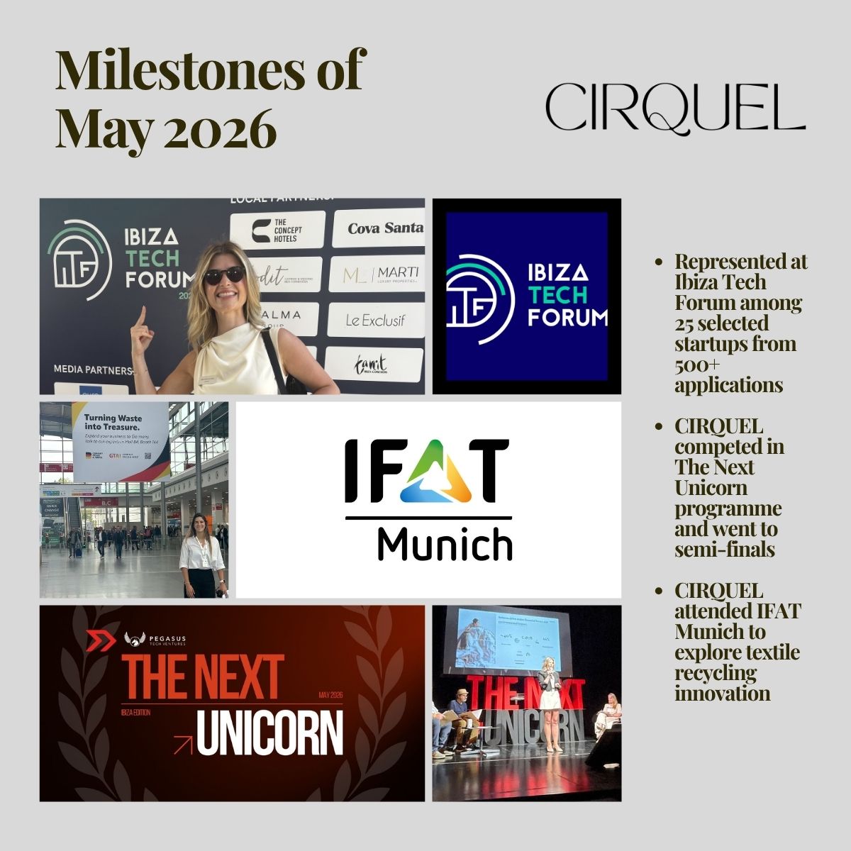 CIRQUEL's May 2026 Milestones: Building the Future Across Innovation, Circularity, and Global Ecosystems